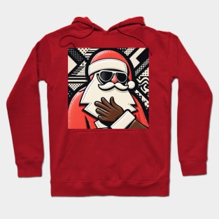 Funky Santa's Coming To Town Hoodie